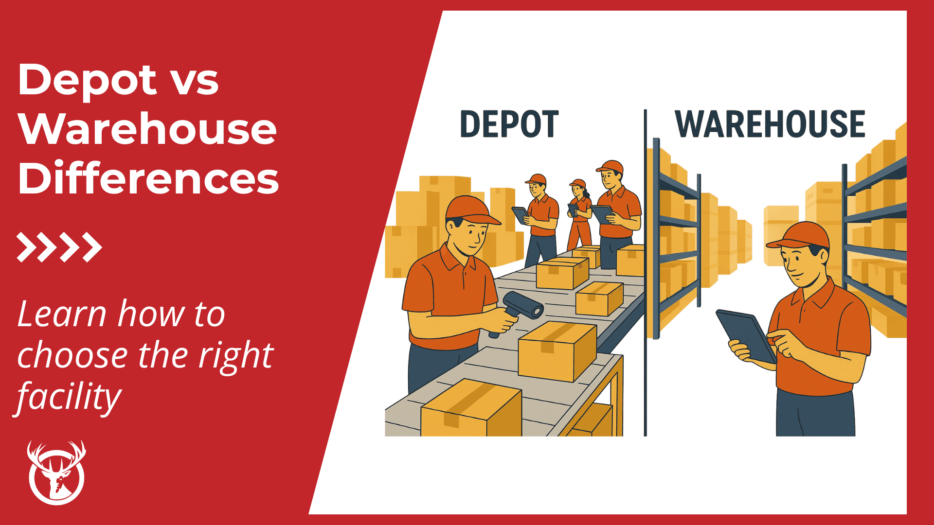 Depot vs. warehouse: Key differences, uses & how to choose