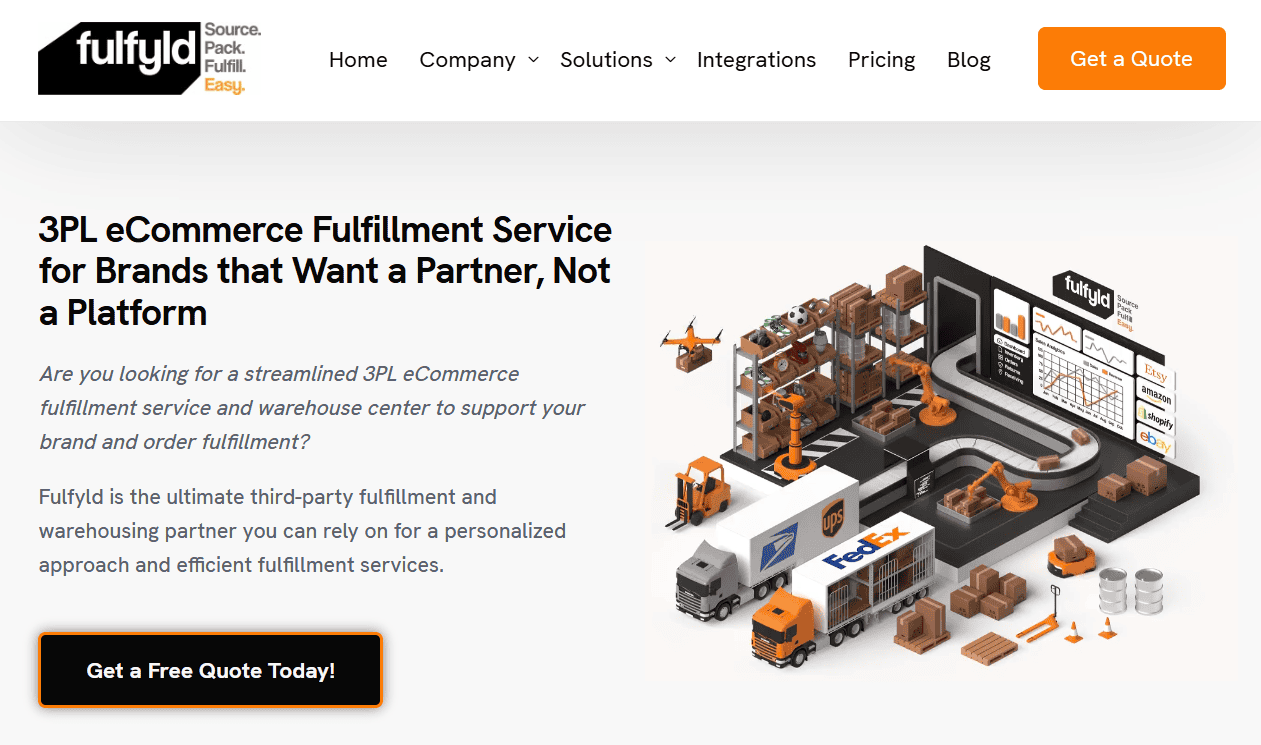 Fulfyld homepage