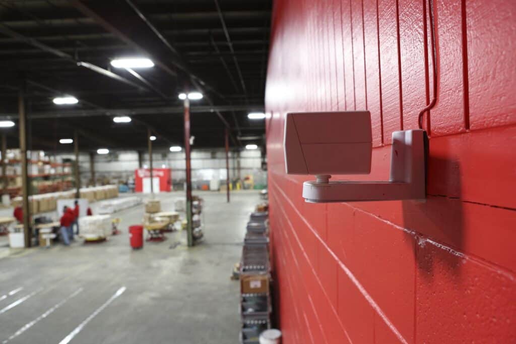 warehouse security camera