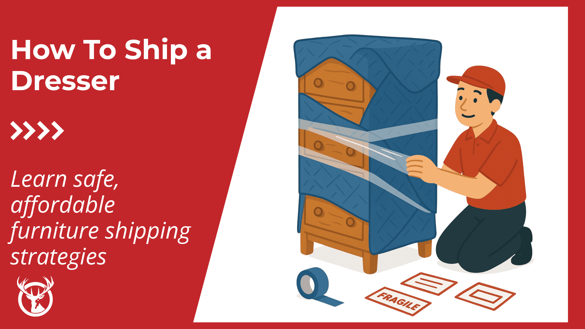 How to ship a dresser: Complete guide to safe & affordable furniture shipping