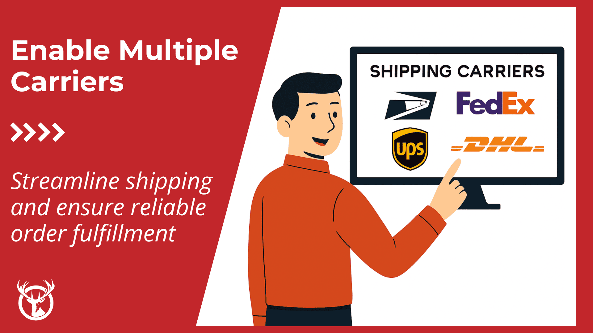 How to enable multiple carriers with Red Stag Fulfillment
