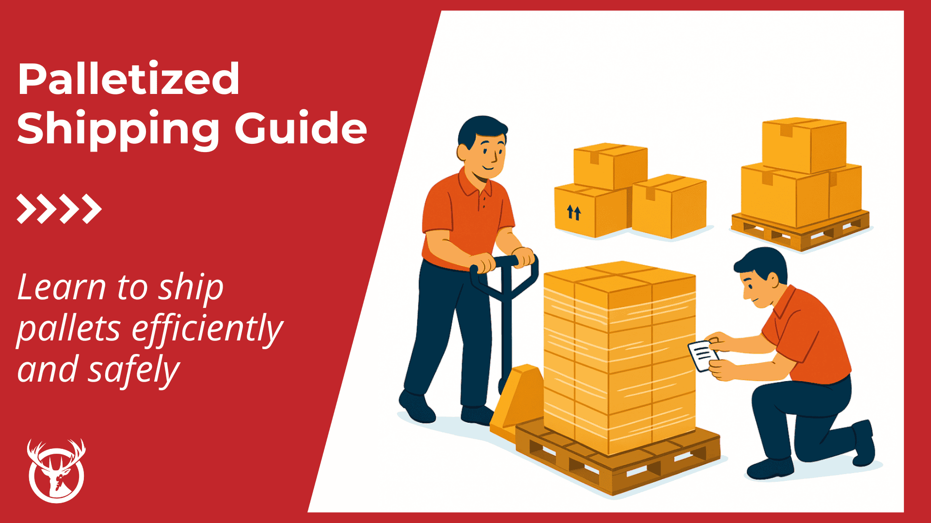 Palletized shipping: Complete guide to costs, sizes, packing