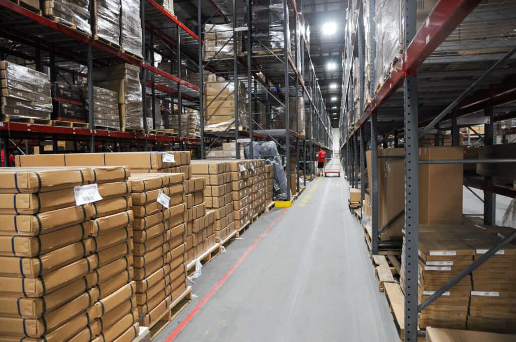 warehouse floor