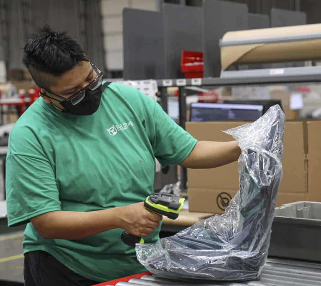 scanning for inventory and order accuracy