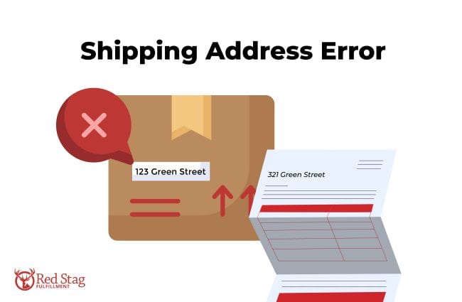 Postcode Error Billing address vs. shipping address | Red Stag Fulfillment