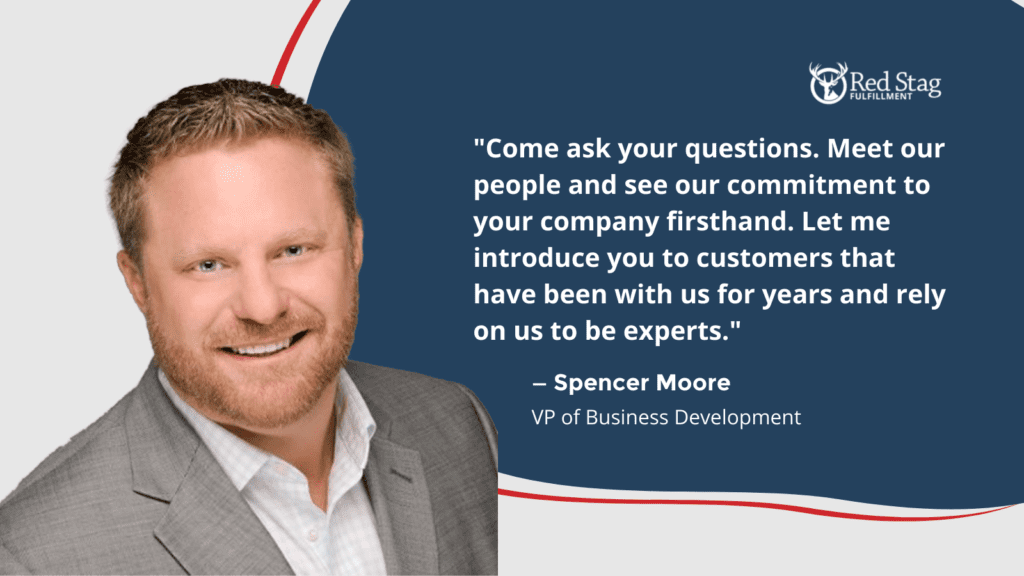 Spencer Moore discusses our approach to simplifying your eCommerce operations by inviting you to ask questions, meet our team, and get referrals from happy RSF customers