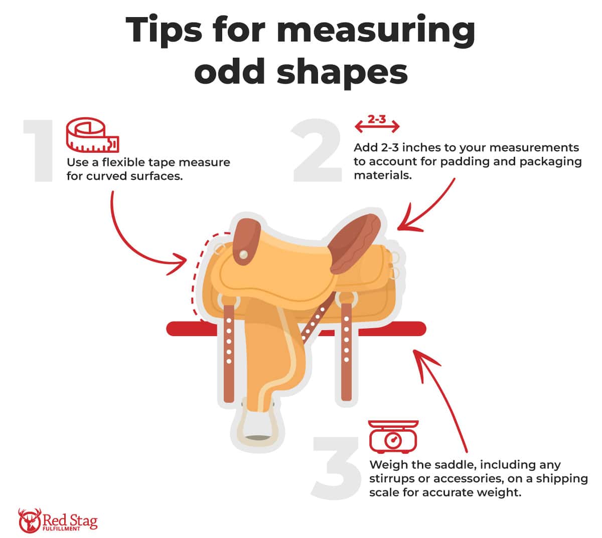 Tips for measuring odd shapes