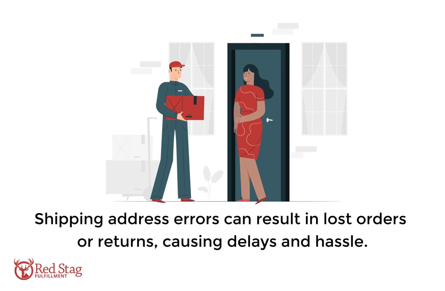 Postcode Error Billing address vs. shipping address | Red Stag Fulfillment