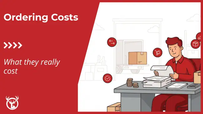 What are ordering costs? definition, calculators, examples