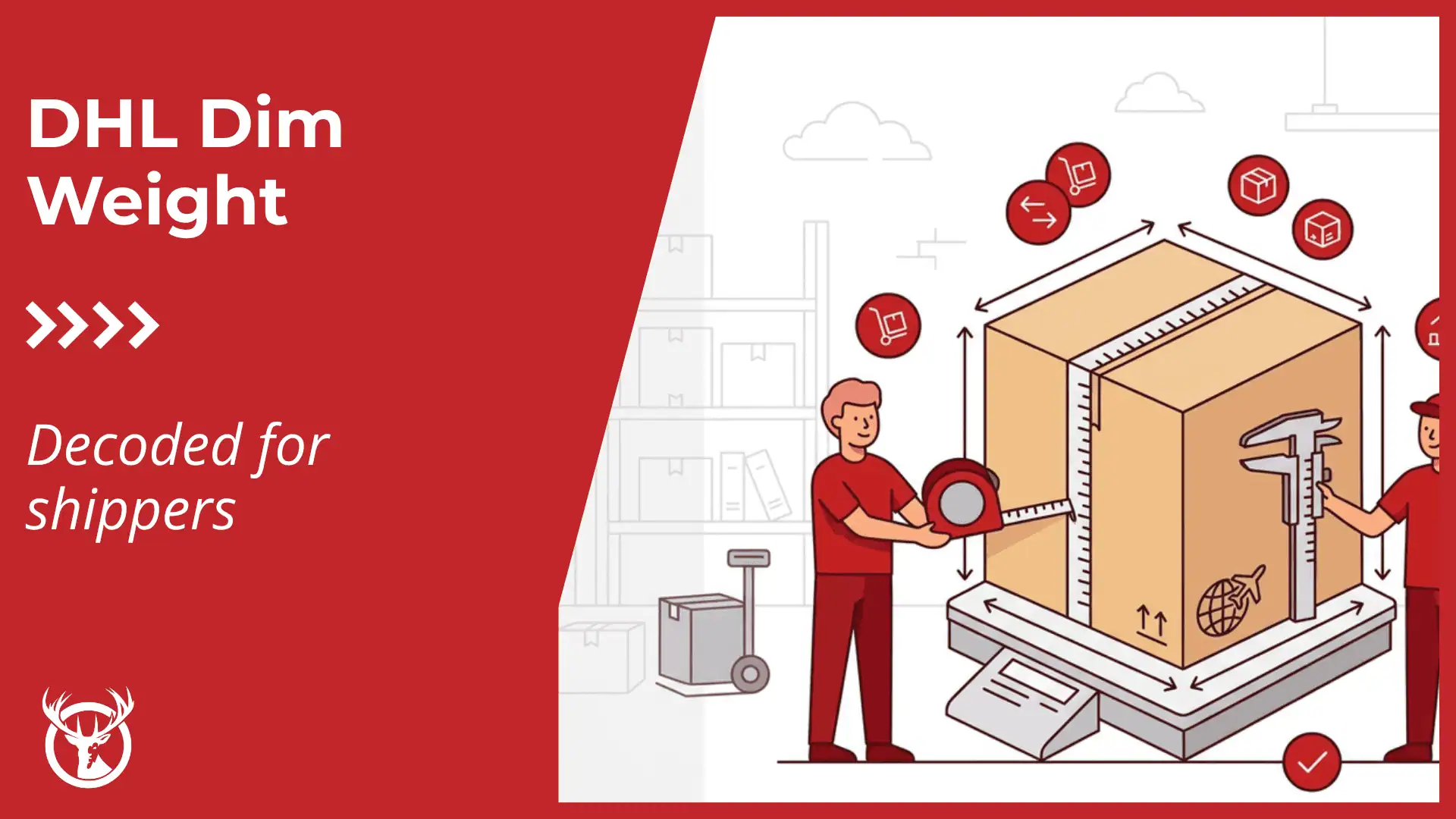 International shipping tips: how does DHL calculate dimensional weight