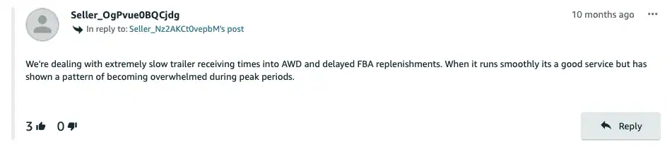 Amazon AWD review