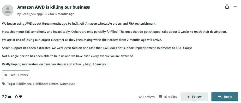 Amazon AWD review
