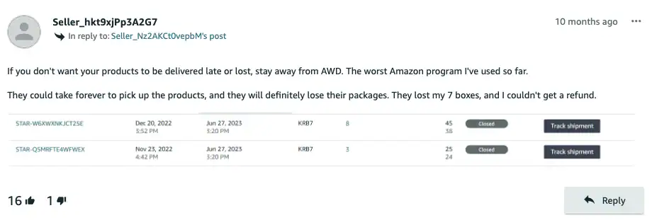 Amazon AWD review