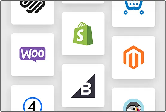 Connect with all major eCommerce platforms