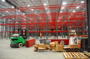 empty warehouse shelves when starting a 3pl business