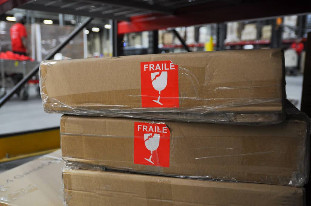 fragile products