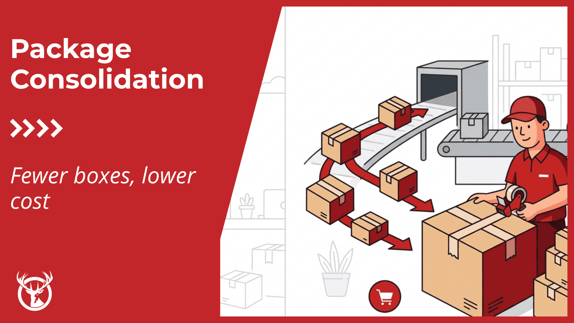 Package consolidation: what it is and how it saves you money