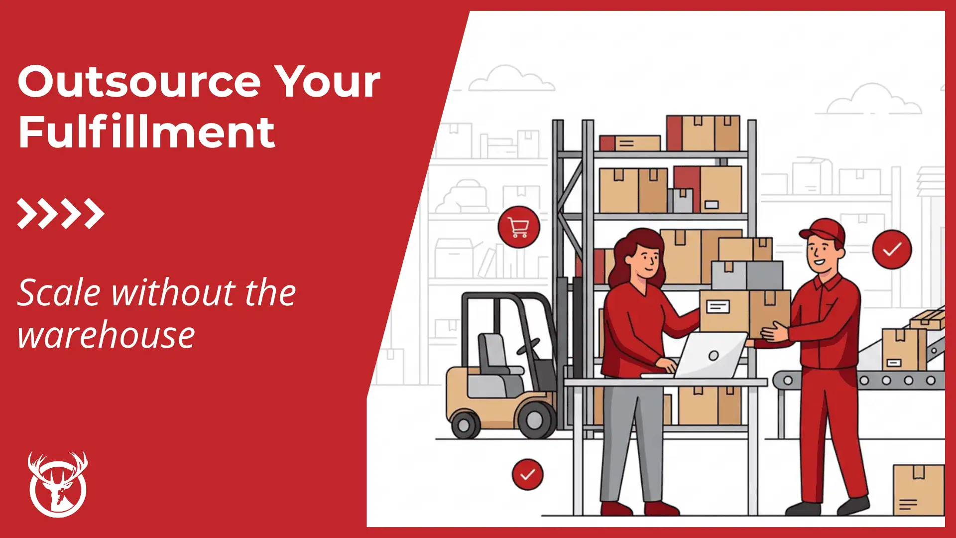 Who benefits from outsourcing ecommerce fulfillment?