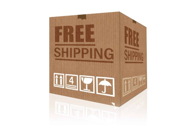 free shipping for oversized eCommerce