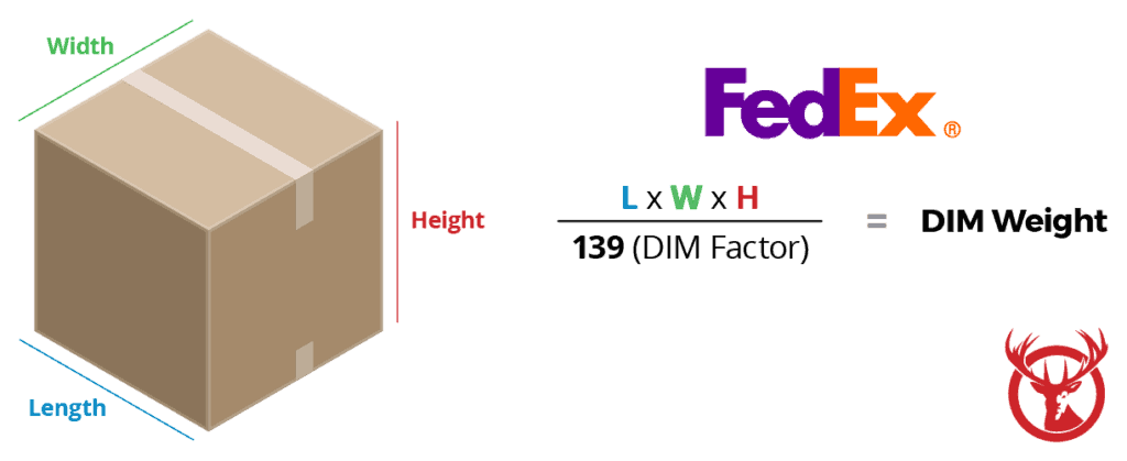 Dimensional Weight Calculator | Red Stag Fulfillment