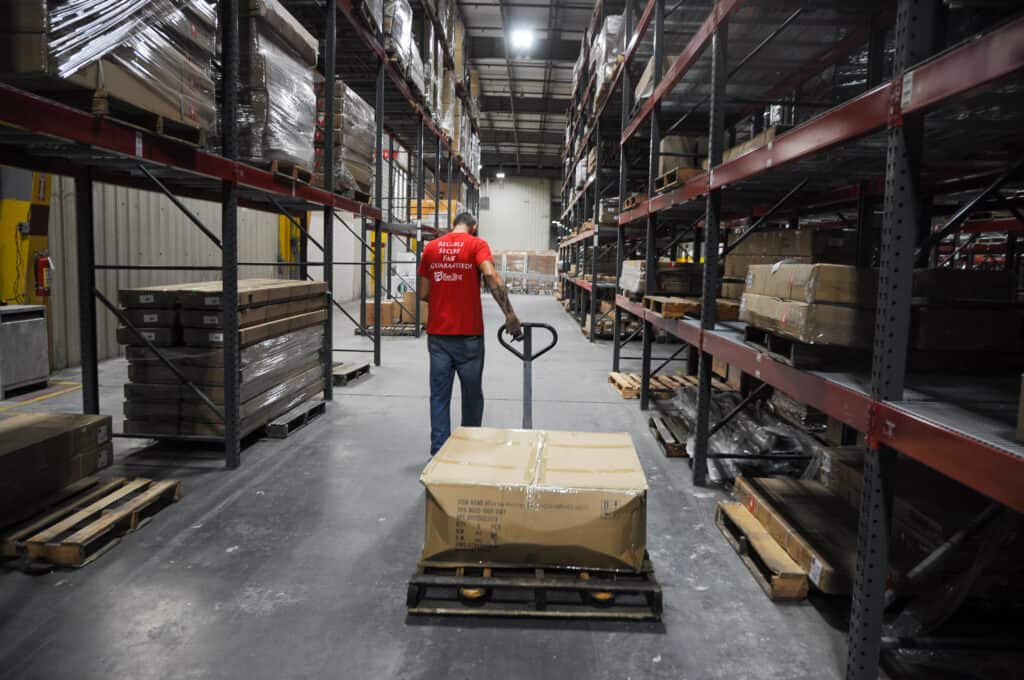 shipping large products