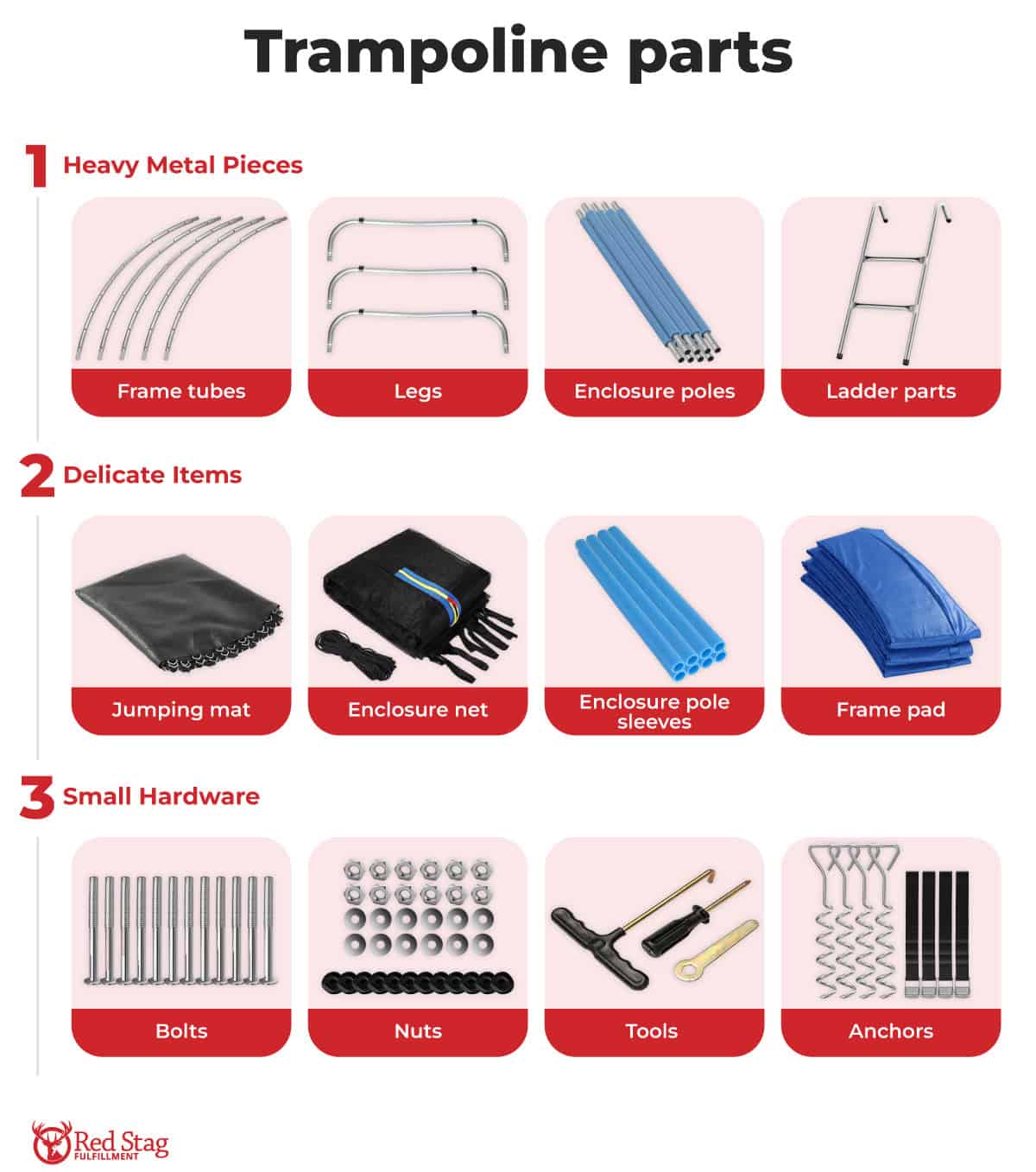 trampoline parts