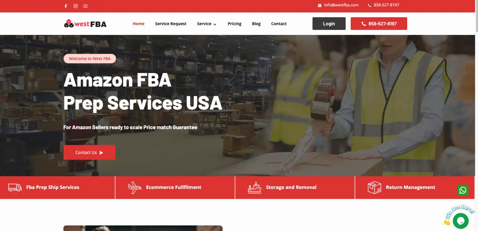 WestFBA homepage WestFBA homepage